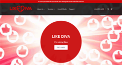 Desktop Screenshot of likediva.com