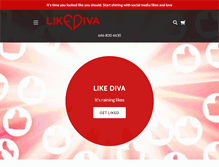 Tablet Screenshot of likediva.com